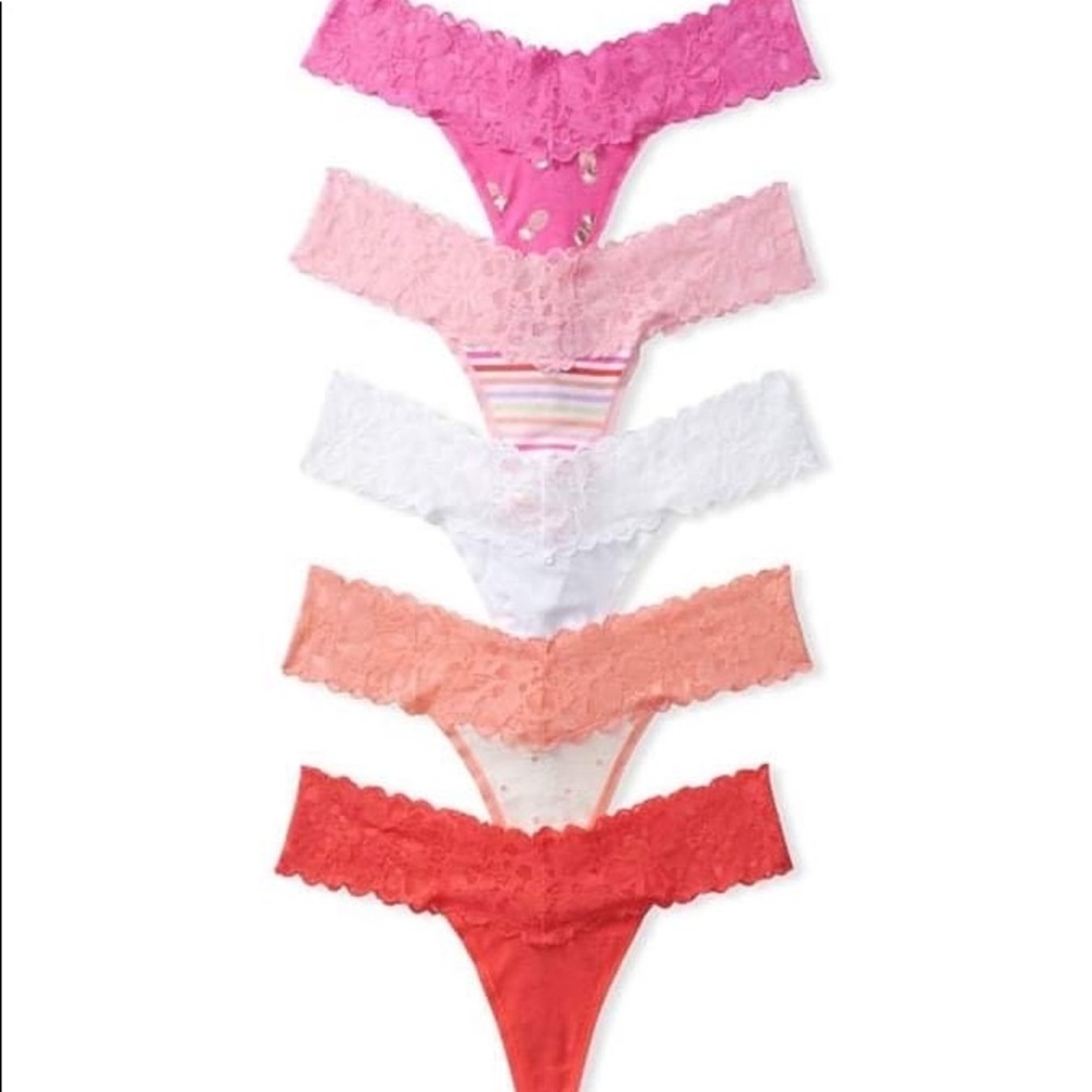 Victoria secret Lace thong set size Small NWT